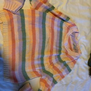 Striped AE sweater